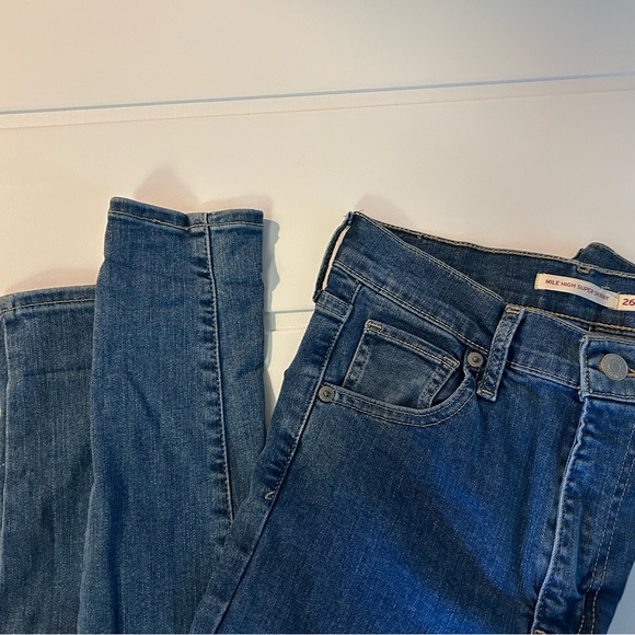 Levi jeans - mile high super skinny size 26 - Picture 4 of 4